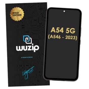 LCD Samsung A54 Frame - Gold Edition